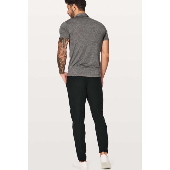 Lululemon Commission Pant Slim Warpstreme •Men 34x29• Black Stretch Pants M5439S - Picture 2 of 11
